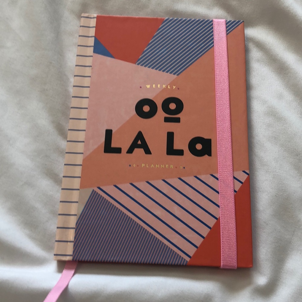 Anthropologie undated Weekly Planner